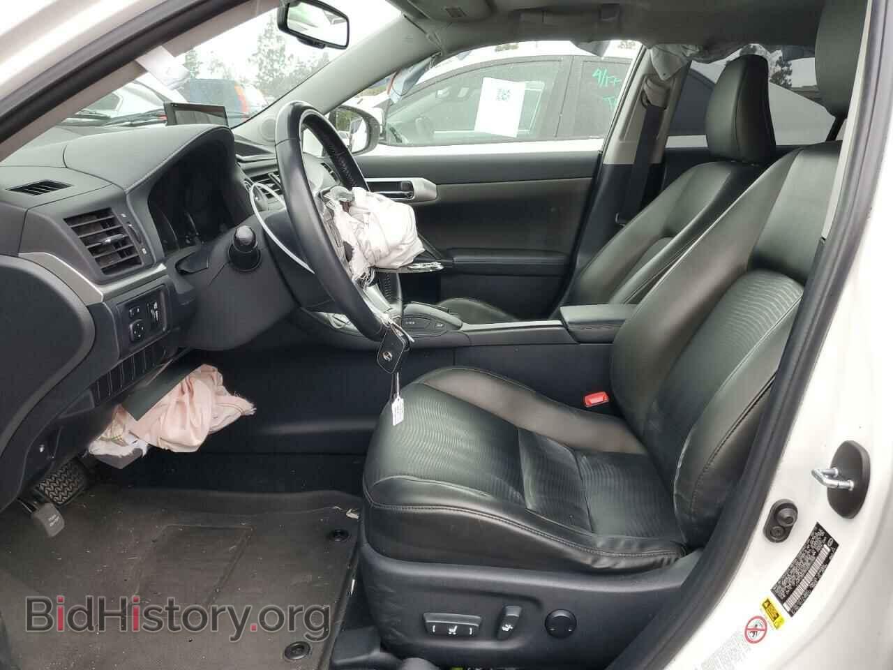 2012 LEXUS CT 200 - VIN: JTHKD5BH5C2091058 - Фото 7