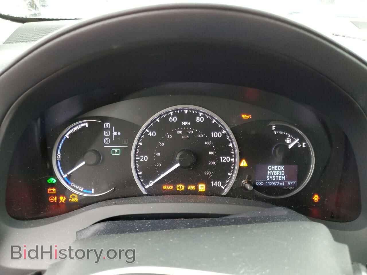 2012 LEXUS CT 200 - VIN: JTHKD5BH5C2091058 - Фото 9
