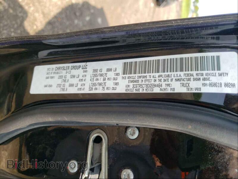 2013 RAM 2500 (VIN 3C6TR5CT8DG594464) — photo 10 of 10