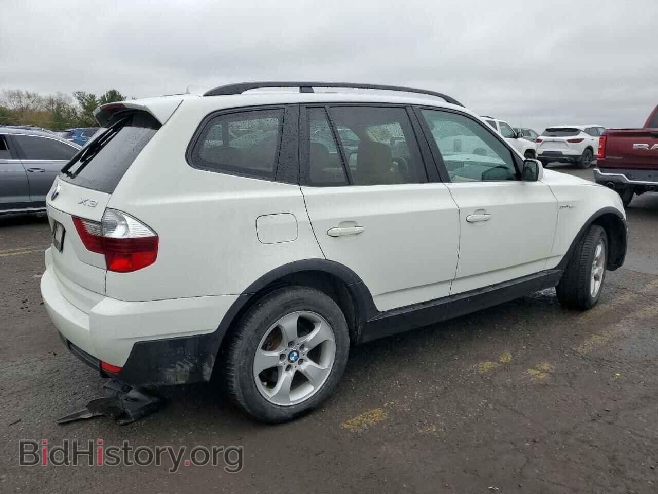 2007 BMW X3 - VIN: WBXPC93457WF05005 - Фото 3