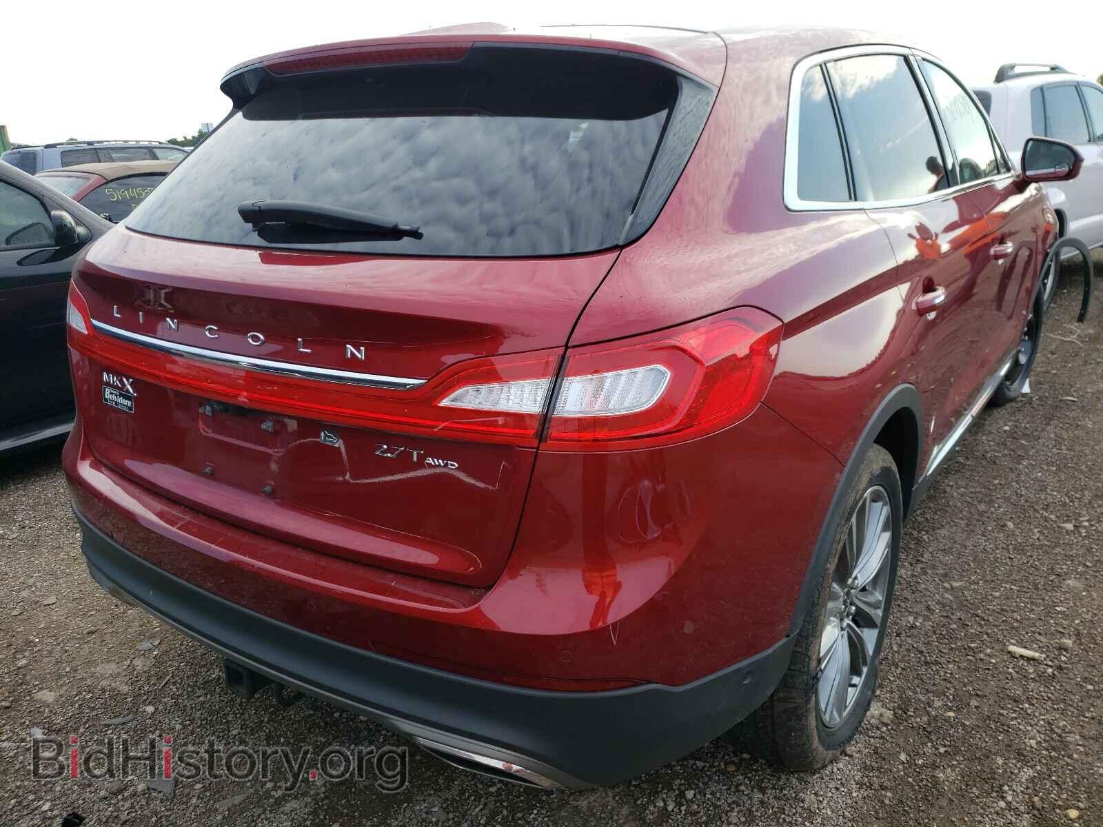 2017 LINCOLN MKX - VIN: 2LMPJ8LP8HBL37352 - Фото 4