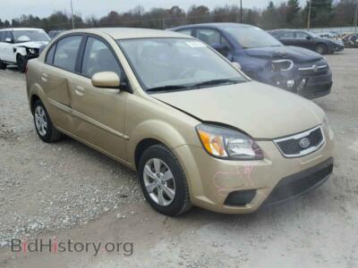 2011 Kia RIO BASE, бежевый — VIN KNADH4A30B6930892, Copart