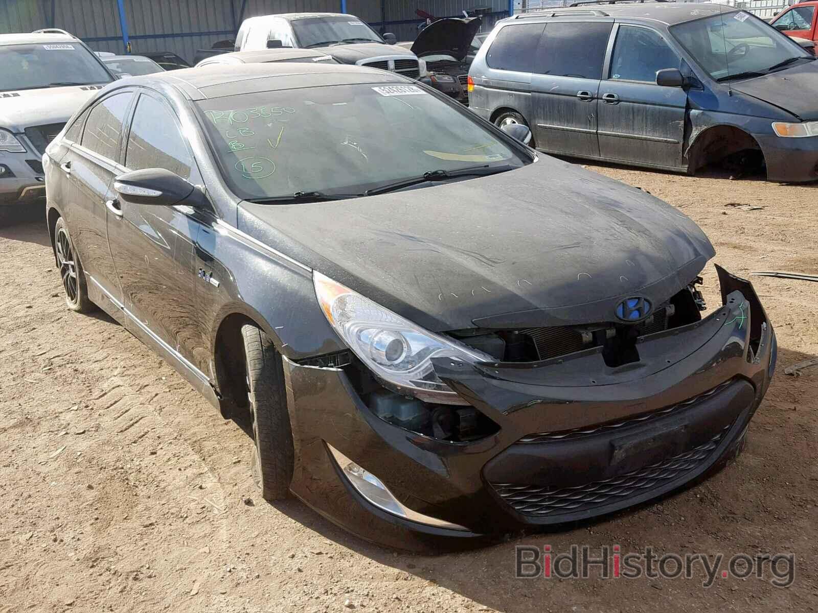 Photo KMHEC4A48DA074705 - HYUNDAI SONATA 2013