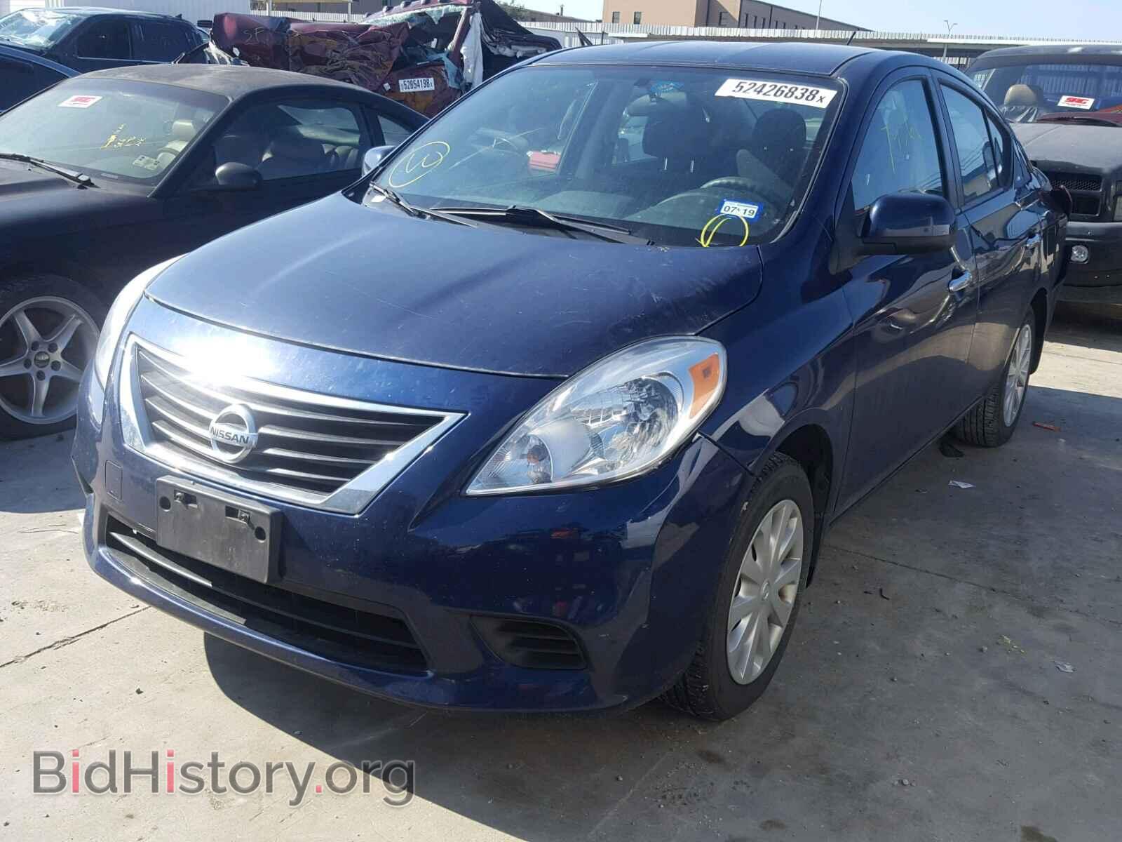 2012 NISSAN VERSA - VIN: 3N1CN7AP9CL923557 - Photo 2