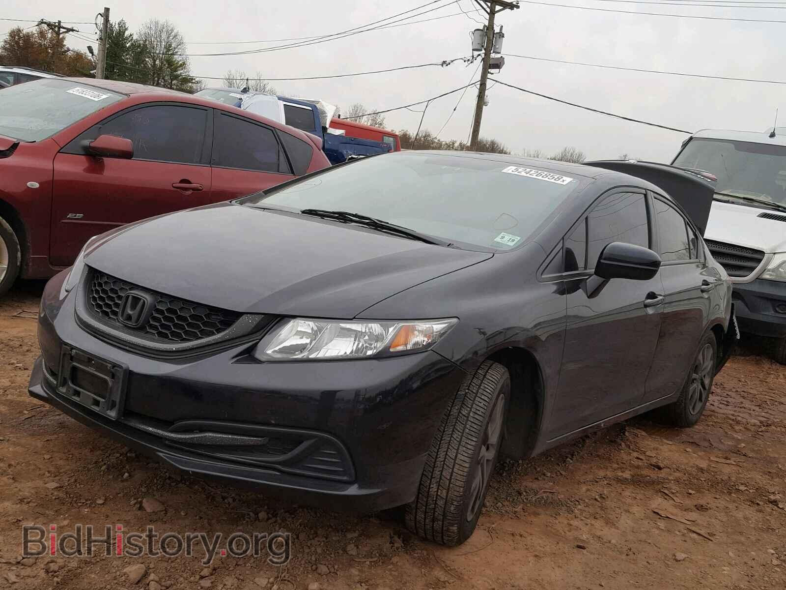 2014 HONDA CIVIC - VIN: 19XFB2F82EE257530 - Фото 2