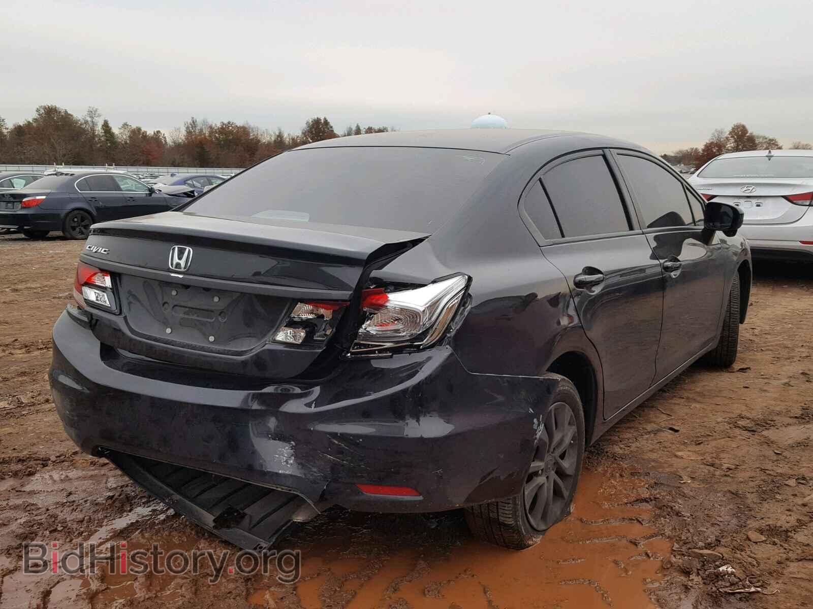 2014 HONDA CIVIC - VIN: 19XFB2F82EE257530 - Фото 4