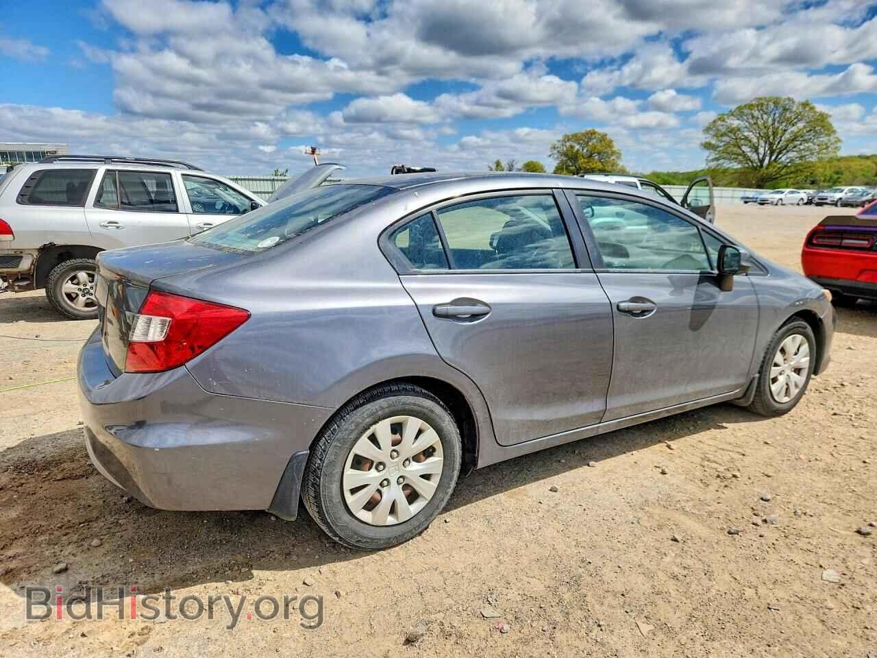 2012 HONDA CIVIC - VIN: 19XFB2E53CE056479 - Фото 3