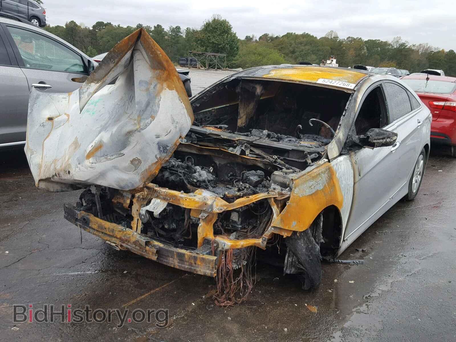 2012 HYUNDAI SONATA - VIN: KMHEC4A41CA060207 - Фото 2