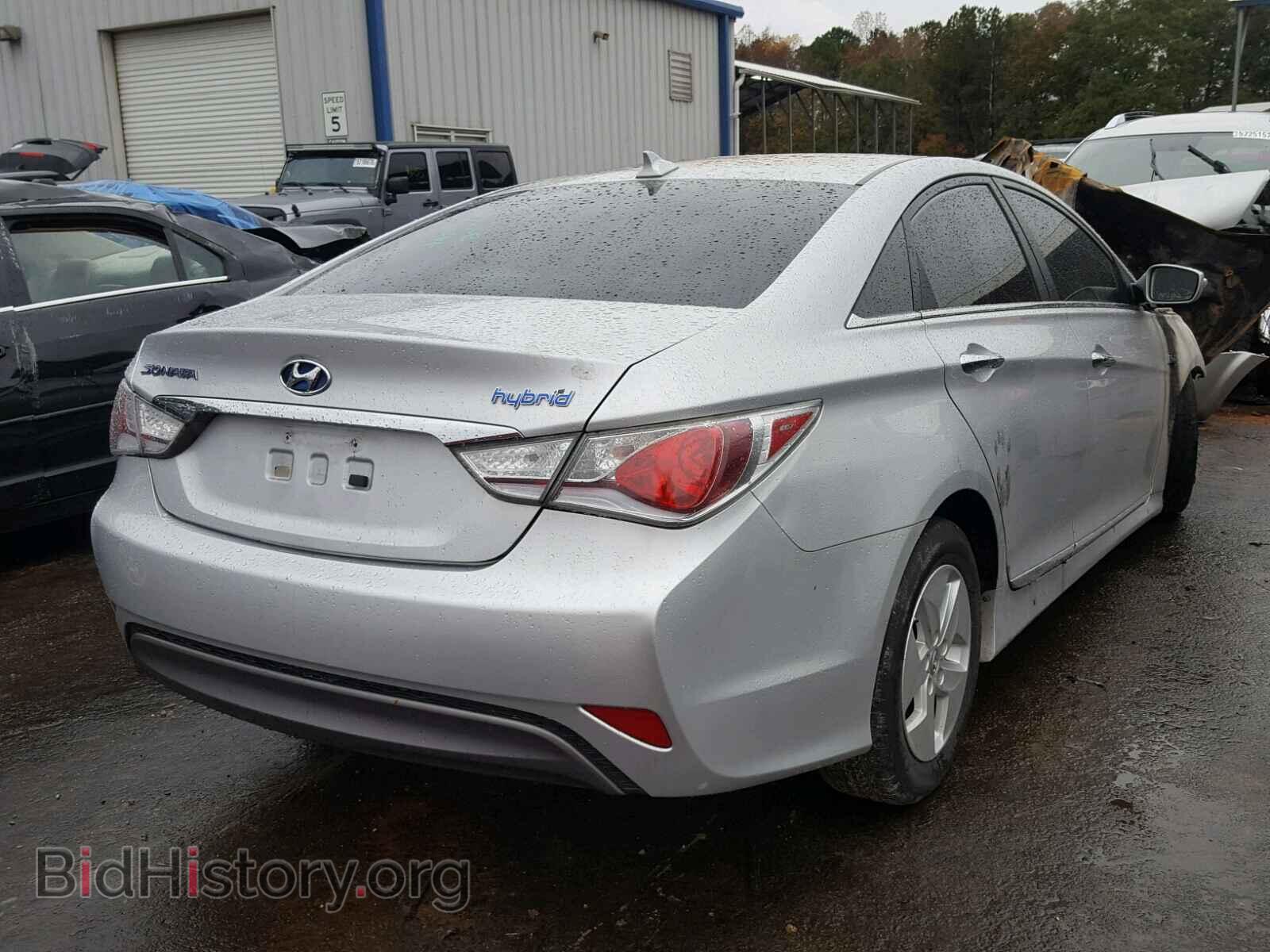 2012 HYUNDAI SONATA - VIN: KMHEC4A41CA060207 - Фото 4