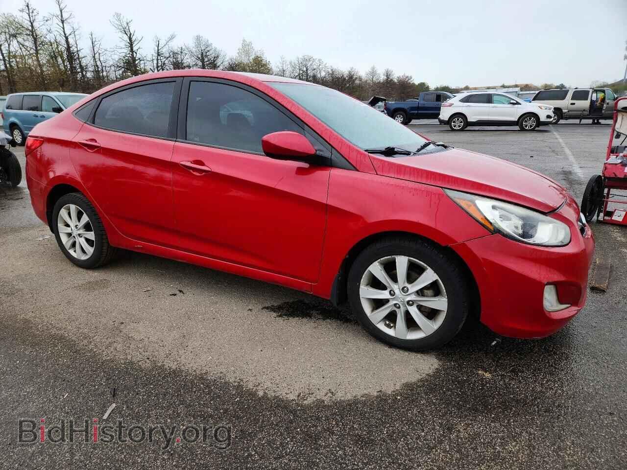 2013 HYUNDAI ACCENT - VIN: KMHCU4AE3DU404892 - Фото 4