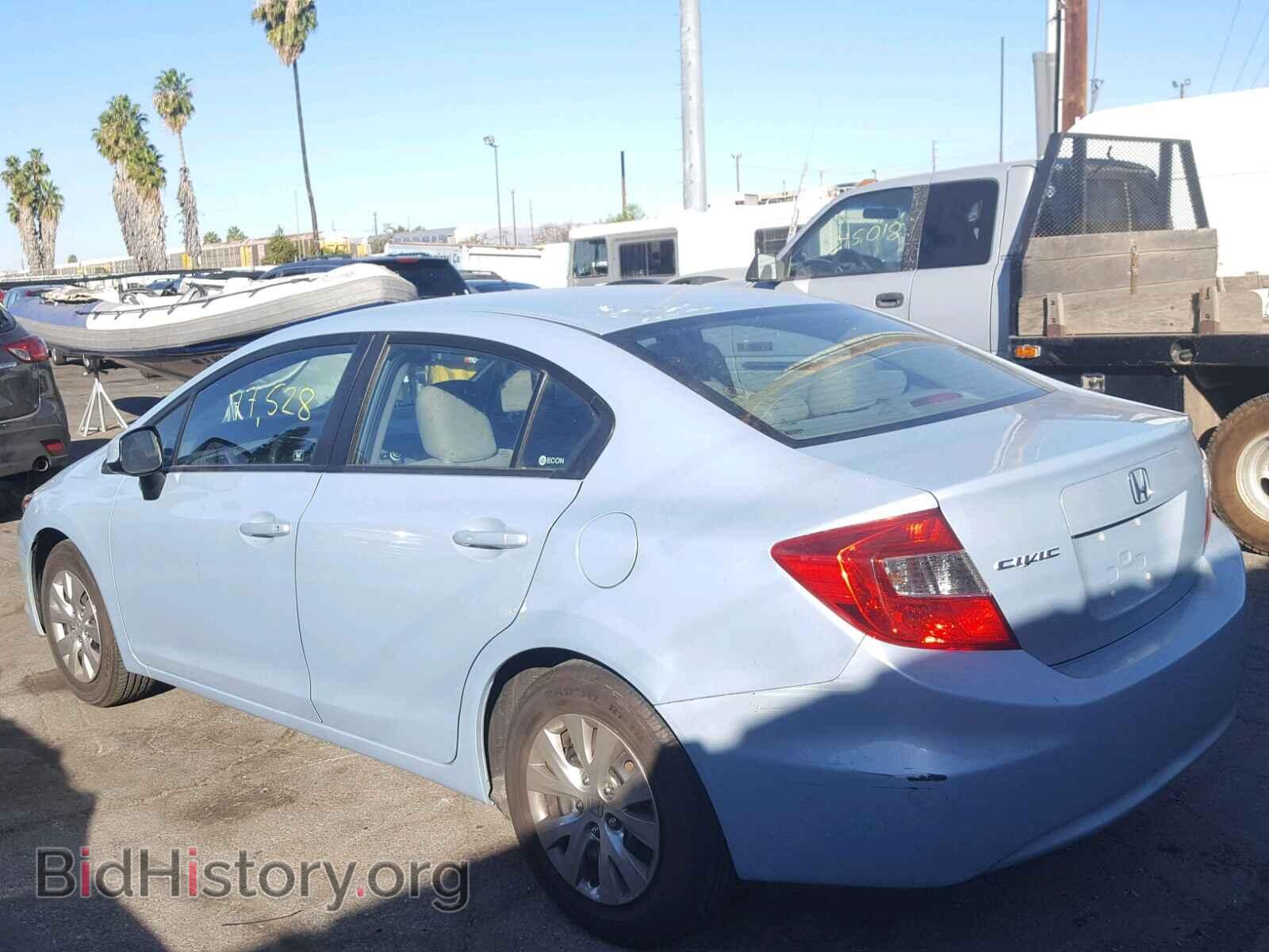 2012 HONDA CIVIC LX - VIN: 19XFB2F51CE356830 - Фото 3