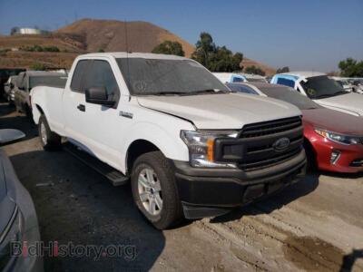 2019 Ford F-150 F150 Super, белый — VIN 1FTFX1C44KKE41129, Copart