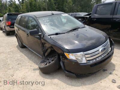 2008 Ford EDGE Edge SEL, black — VIN 2FMDK38C28BB43873, Copart