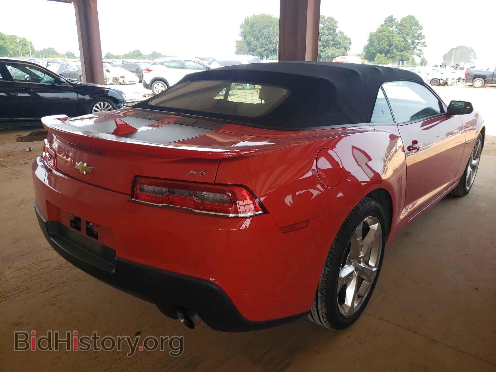 2015 CHEVROLET CAMARO - VIN: 2G1FF3D36F9256813 - Фото 4