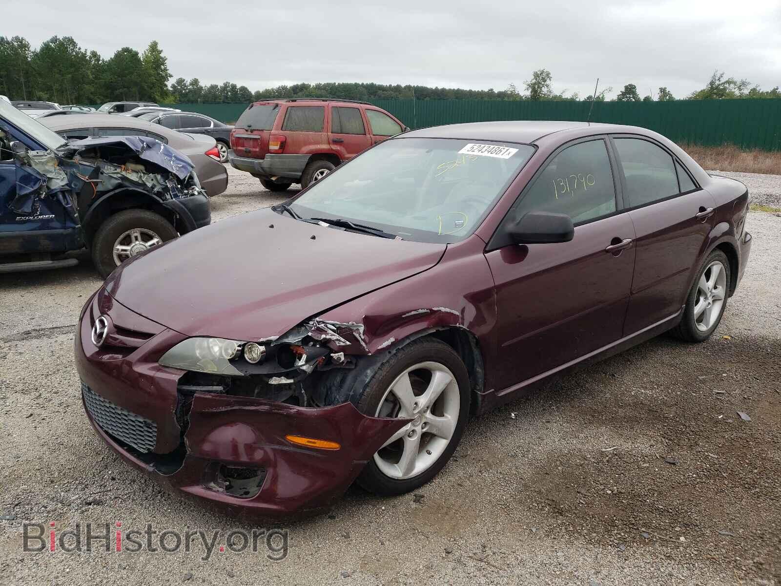 2008 MAZDA 6 - VIN: 1YVHP80C485M41887 - Фото 2