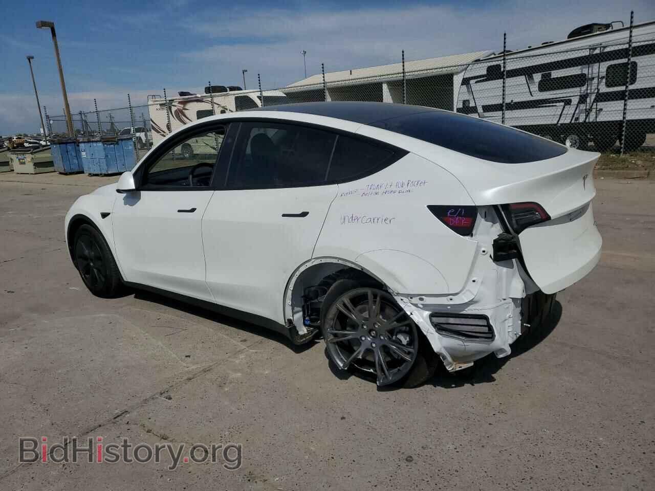 2024 TESLA MODEL Y - VIN: 7SAYGDEE1RF152168 - Фото 2