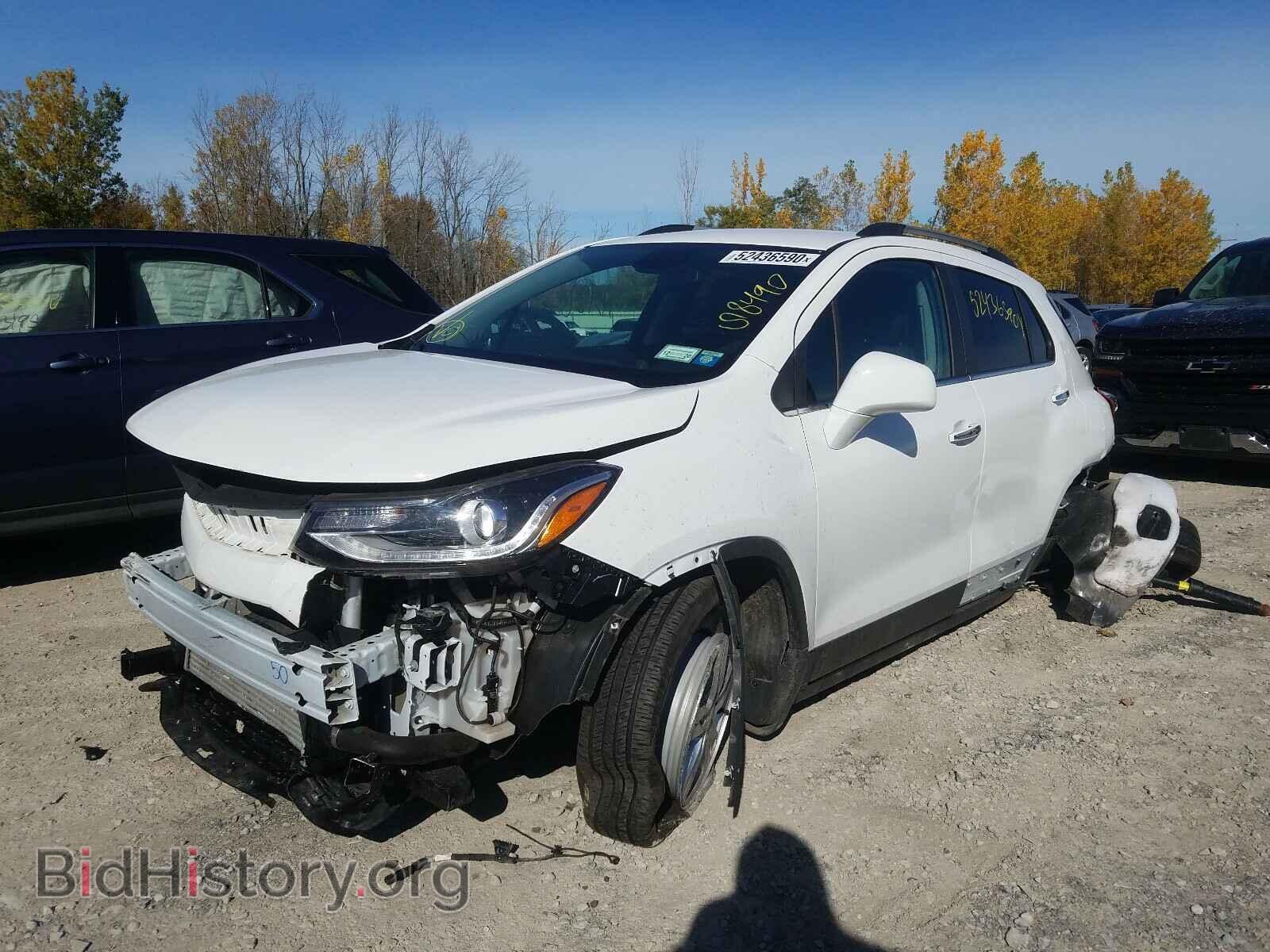 2019 CHEVROLET TRAX - VIN: 3GNCJLSB3KL345207 - Фото 2