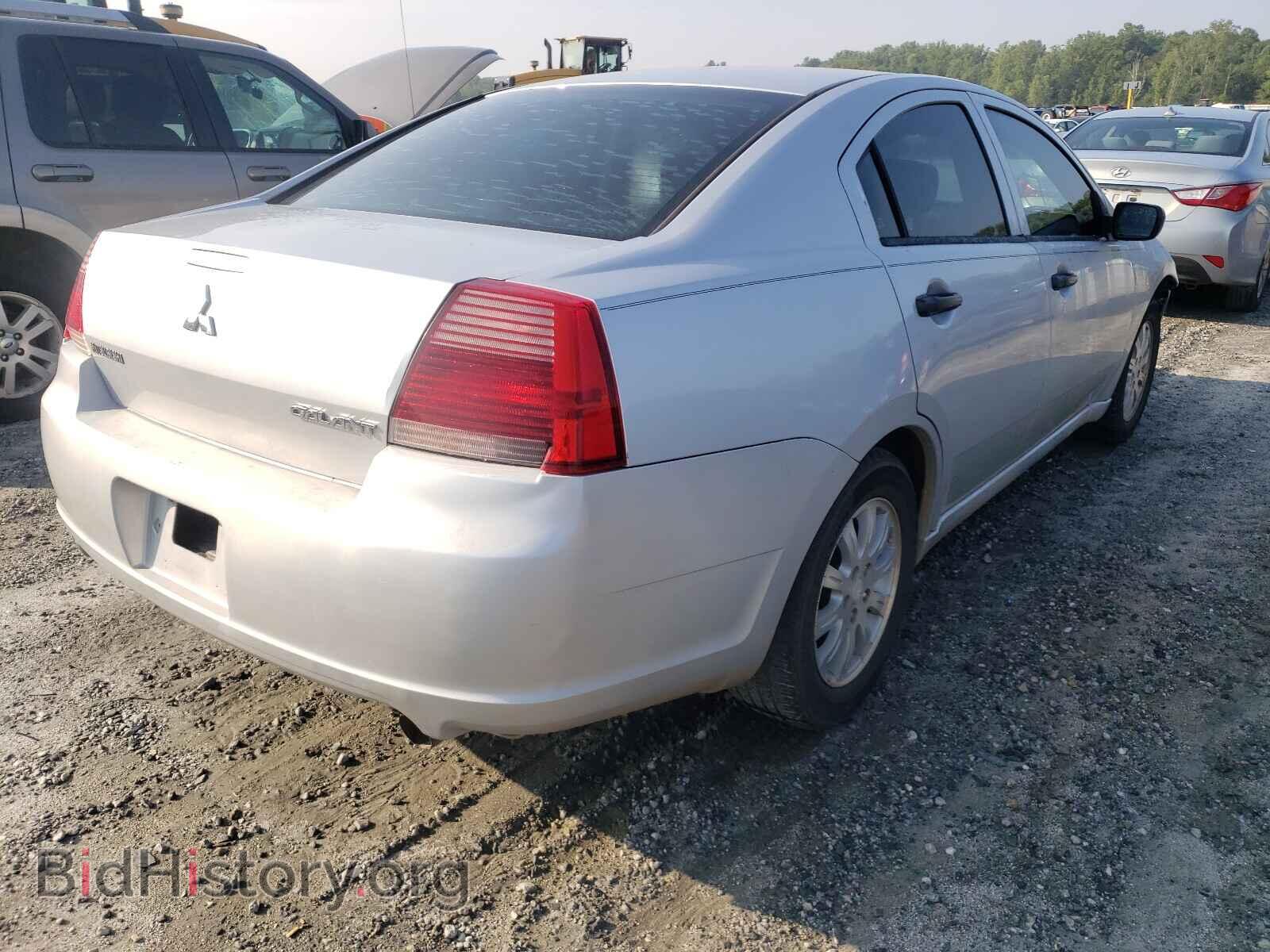 2008 MITSUBISHI GALANT - VIN: 4A3AB26F68E012302 - Фото 4