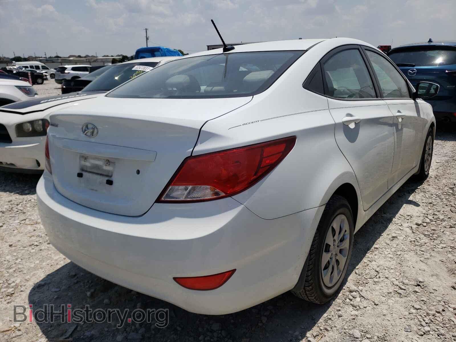 2016 HYUNDAI ACCENT - VIN: KMHCT4AE0GU157807 - Фото 4