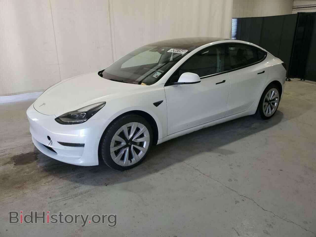 Фотография 5YJ3E1EA4NF371371 - TESLA MODEL 3 2022