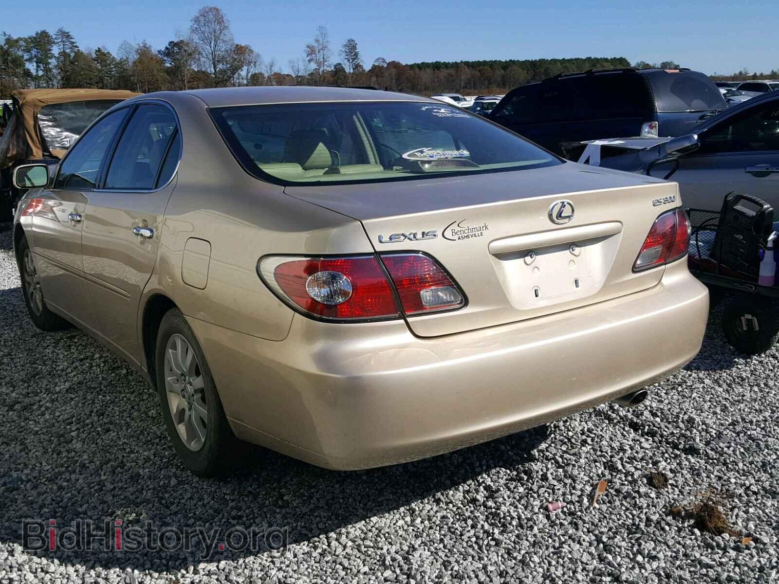 2003 LEXUS ES300 - VIN: JTHBF30G230140186 - Фото 3
