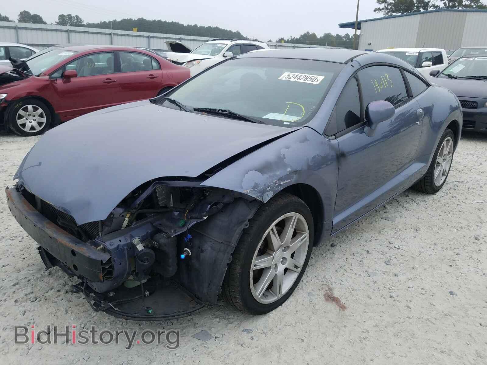 2008 MITSUBISHI ECLIPSE - VIN: 4A3AK34T78E006393 - Фото 2