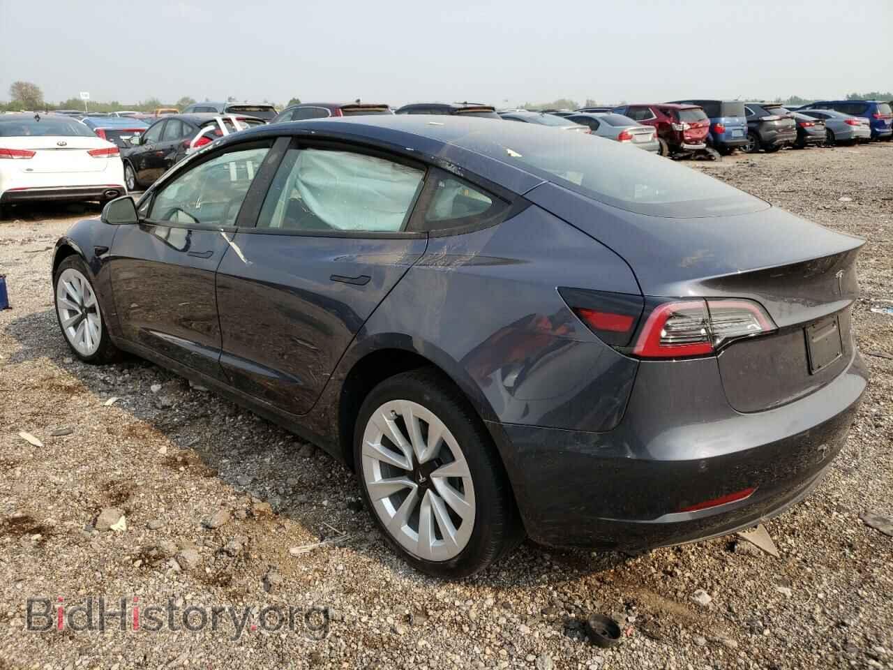 2022 TESLA MODEL 3 - VIN: 5YJ3E1EB4NF347578 - Photo 2