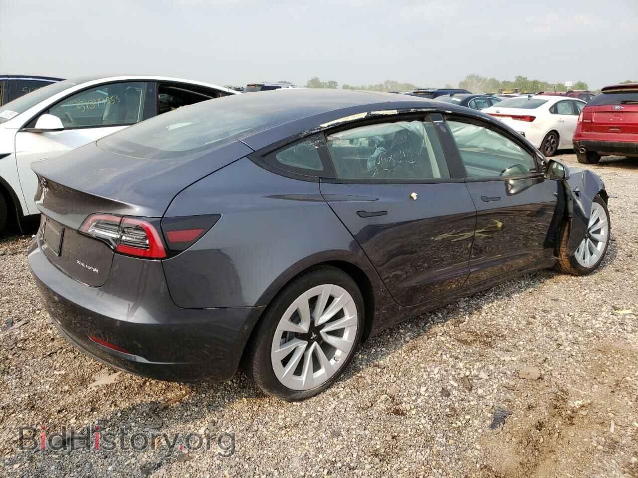 2022 TESLA MODEL 3 - VIN: 5YJ3E1EB4NF347578 - Photo 3