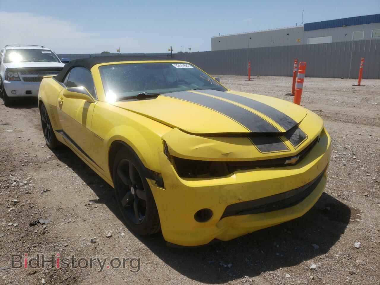Photo 2G1FD3D32F9204357 - CHEVROLET CAMARO 2015