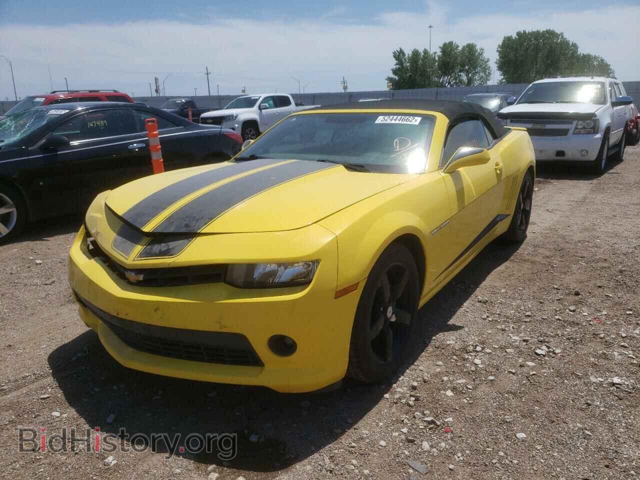 2015 CHEVROLET CAMARO - VIN: 2G1FD3D32F9204357 - Фото 2