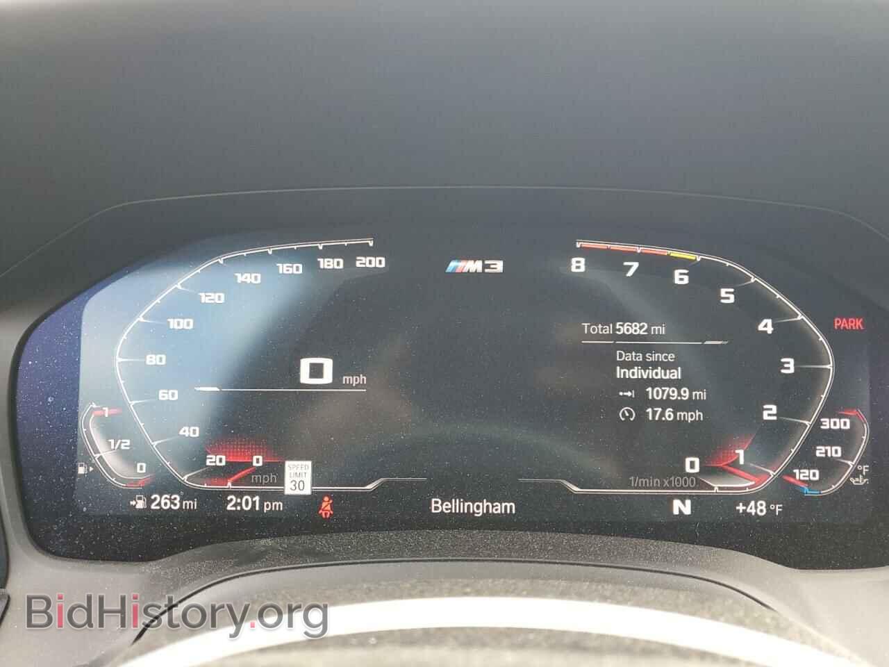 2021 BMW M3 - VIN: WBS53AY08MFL00775 - Photo 9