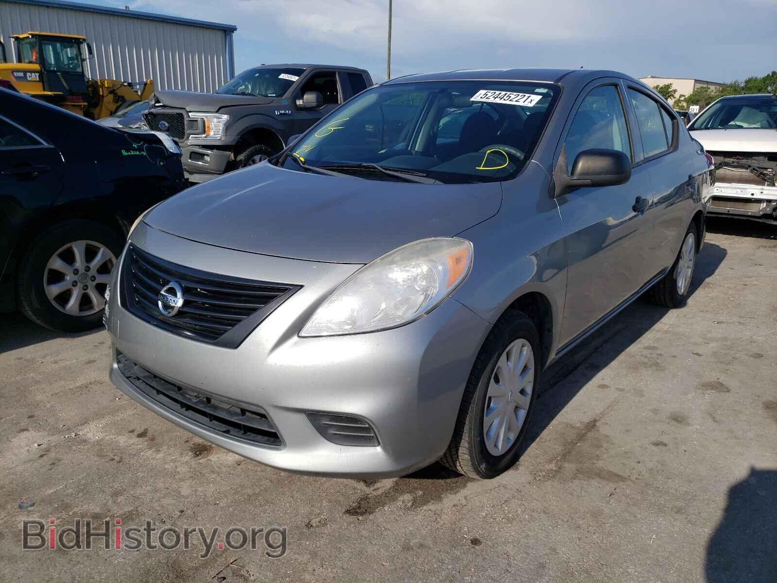 2012 NISSAN VERSA - VIN: 3N1CN7APXCL889449 - Фото 2