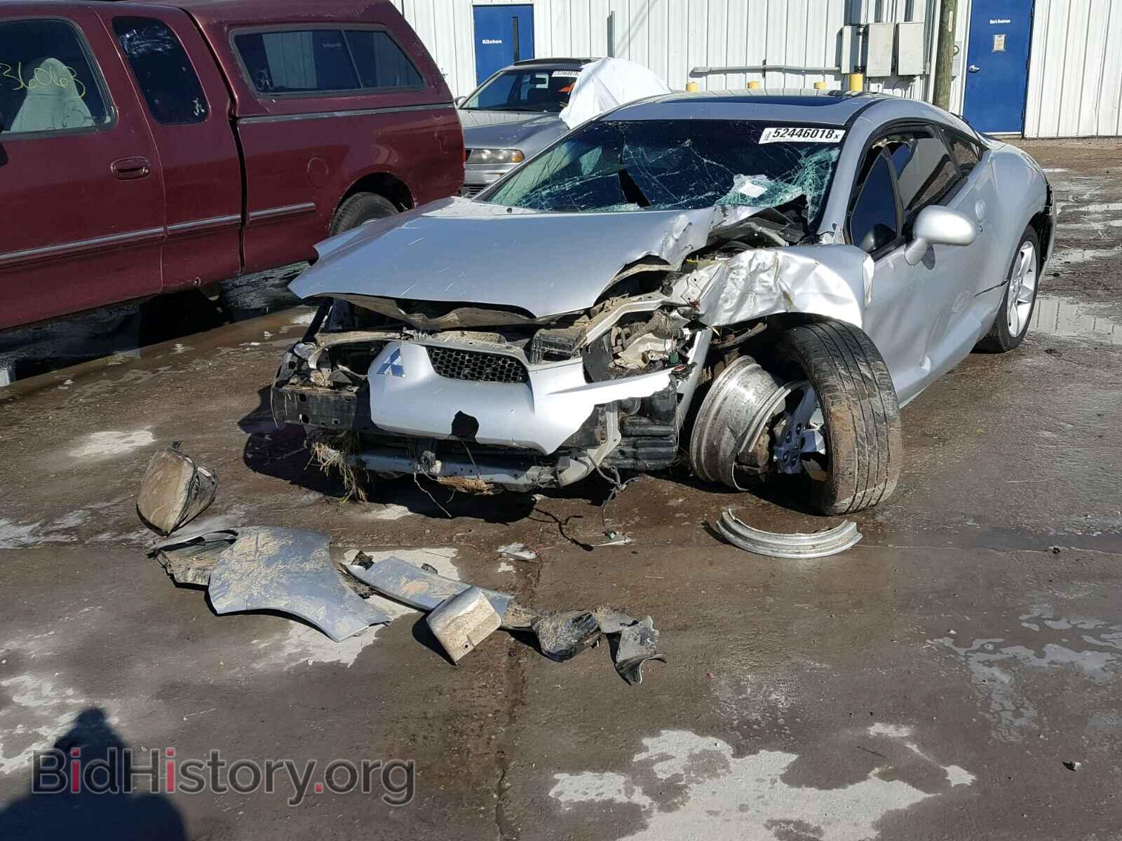 2007 MITSUBISHI ECLIPSE - VIN: 4A3AK24F87E045819 - Photo 2