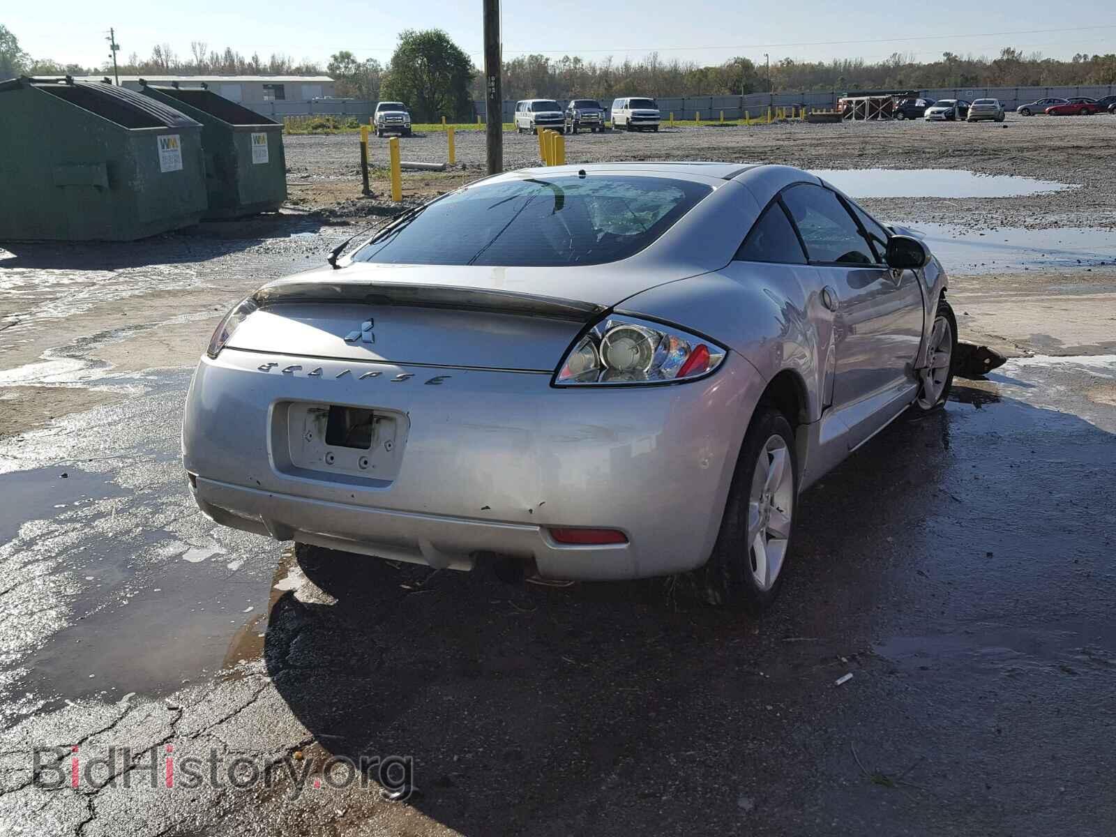 2007 MITSUBISHI ECLIPSE - VIN: 4A3AK24F87E045819 - Photo 4