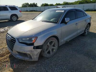 2015 Audi A3 Premium, silver — VIN WAUBFGFF0F1010135, Copart