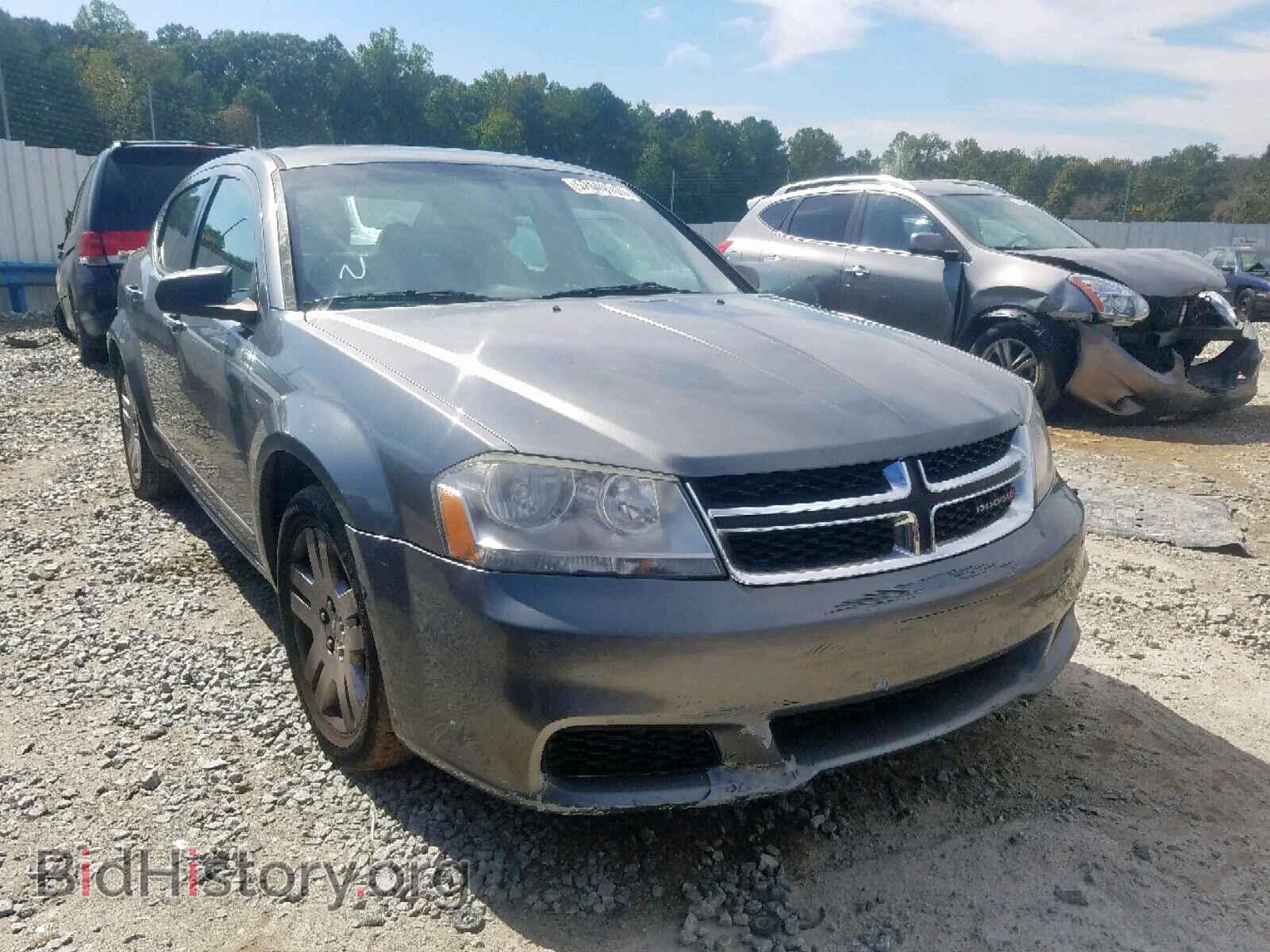 Фотография 1C3CDZAB5CN227458 - DODGE AVENGER 2012