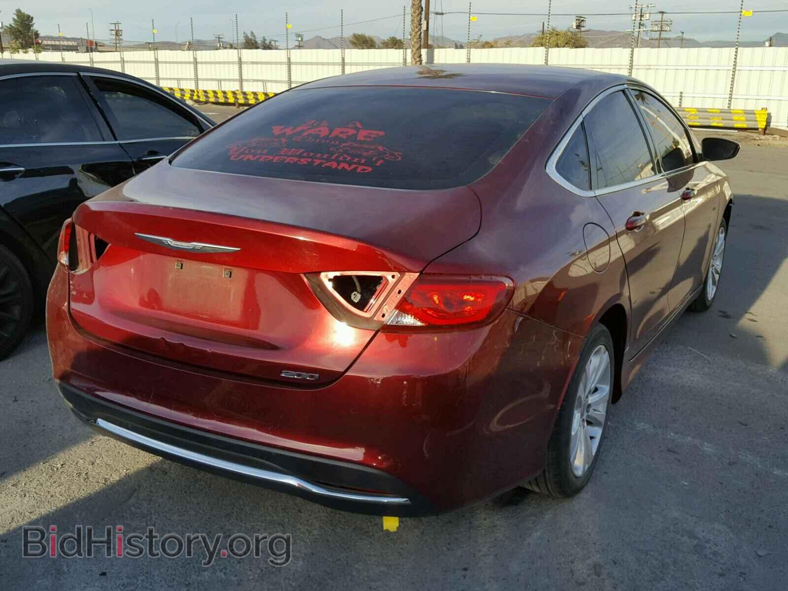 2015 CHRYSLER 200 - VIN: 1C3CCCAB9FN657305 - Photo 4