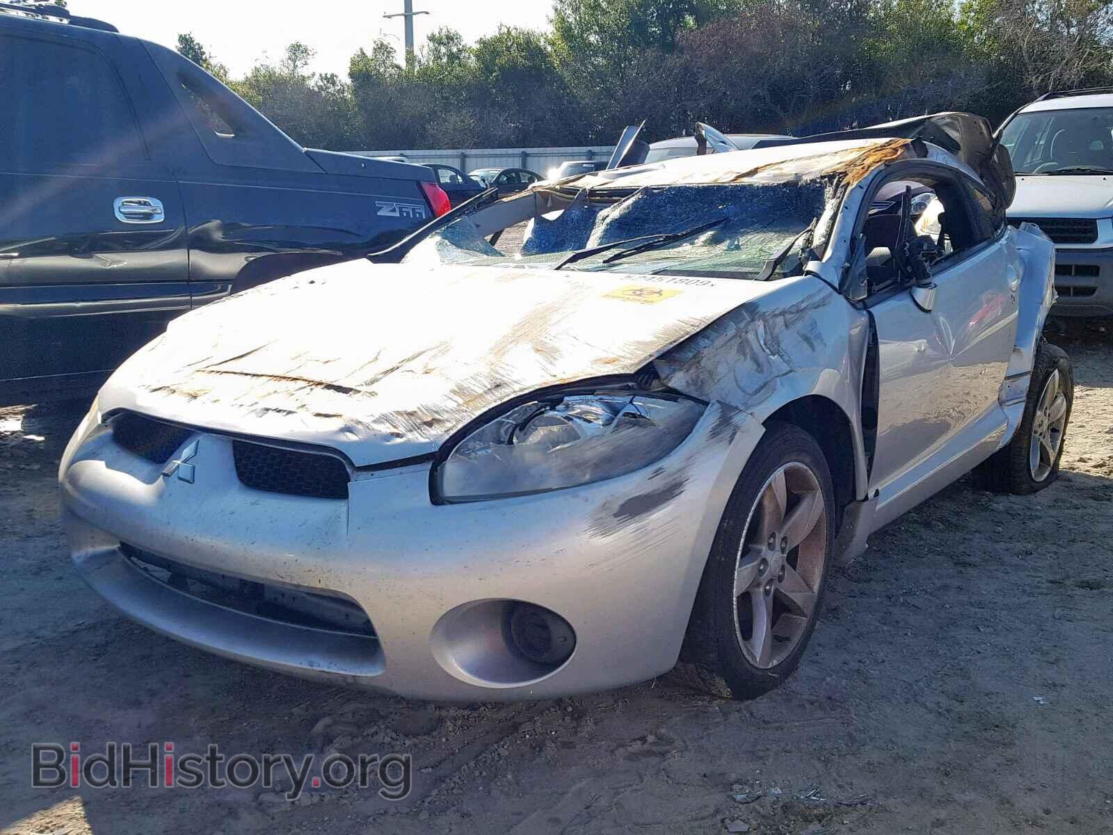 2007 MITSUBISHI ECLIPSE - VIN: 4A3AK24F77E062644 - Фото 2