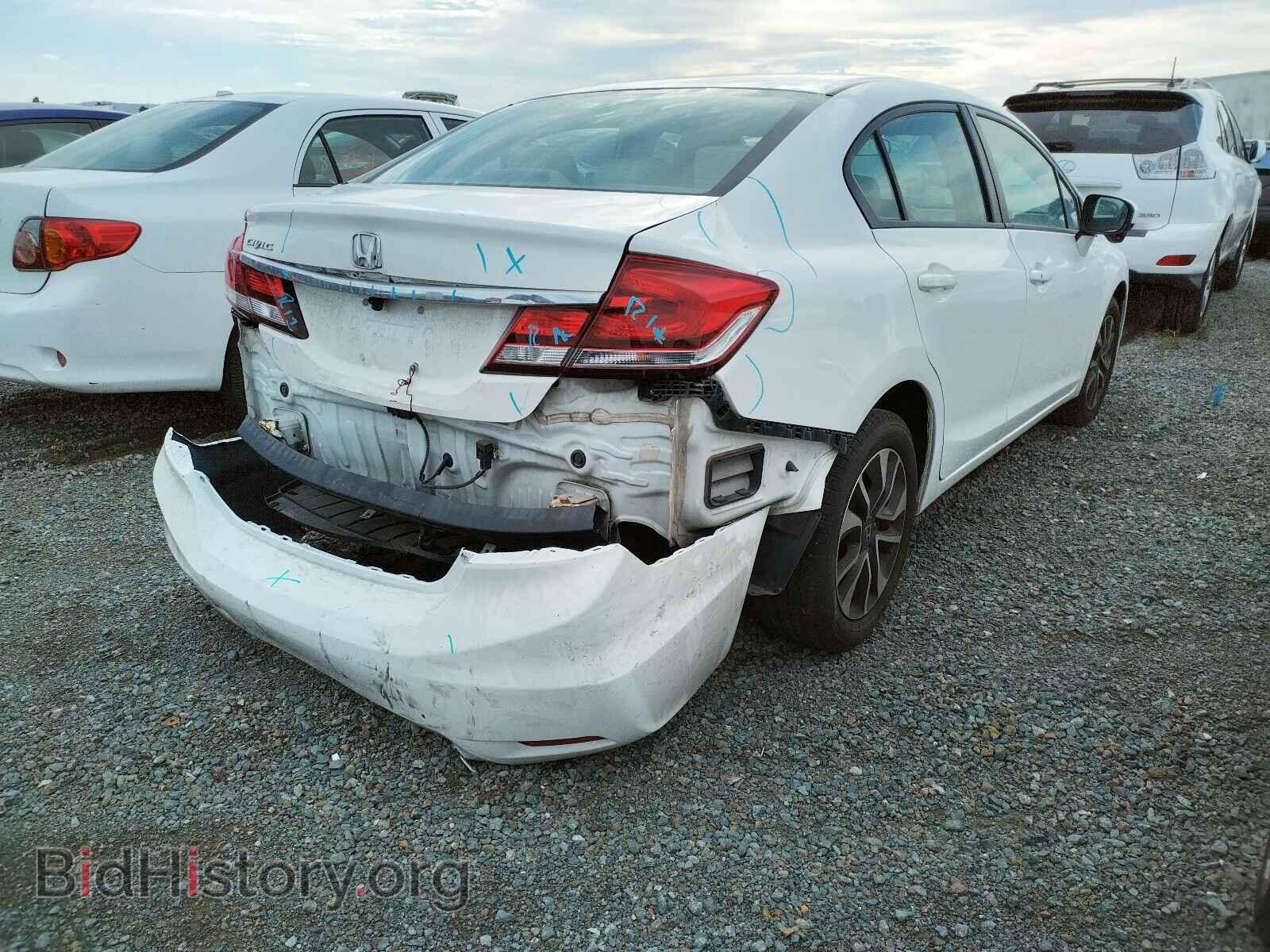 2015 HONDA CIVIC - VIN: 2HGFB2F83FH550182 - Фото 4