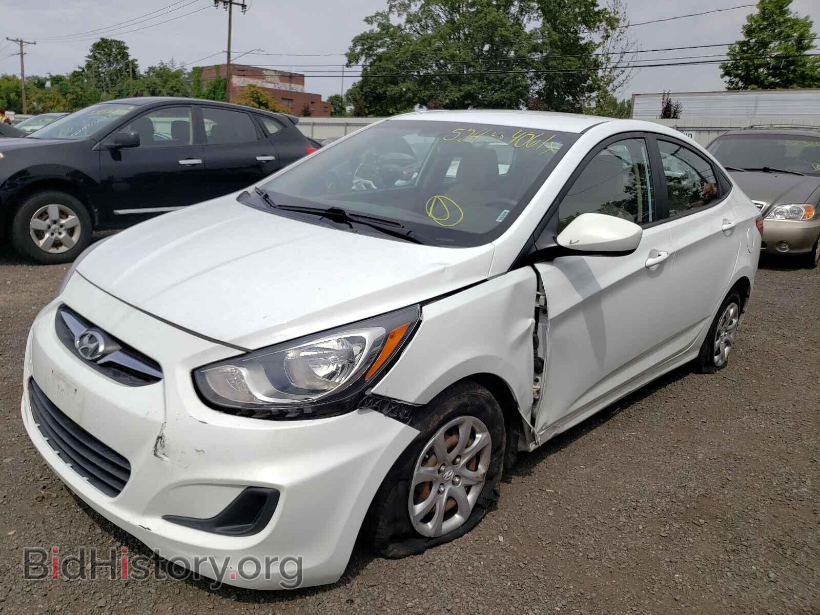 2013 HYUNDAI ACCENT - VIN: KMHCT4AE5DU428873 - Фото 2