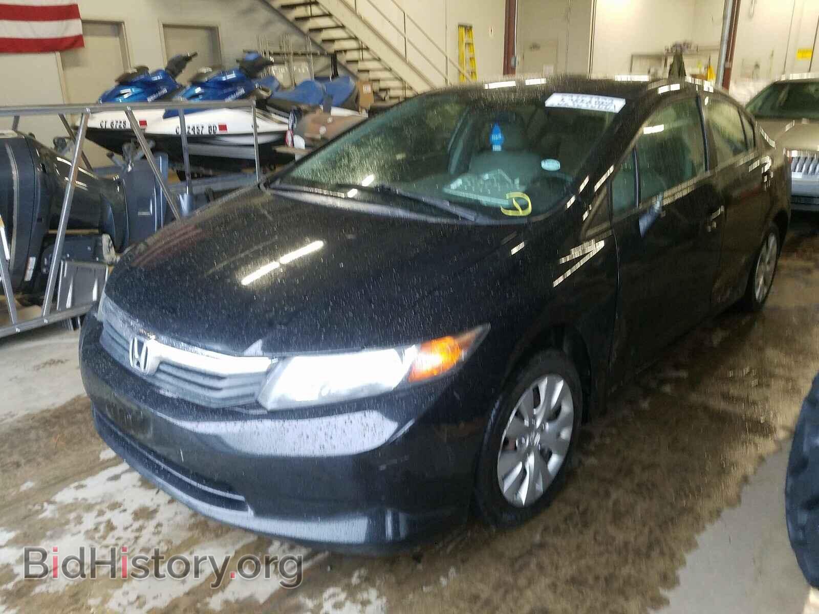 2012 HONDA CIVIC - VIN: 2HGFB2E51CH550376 - Фото 2