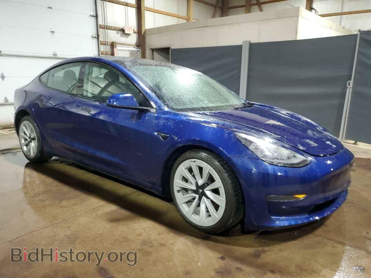 2022 TESLA MODEL 3 - VIN: 5YJ3E1EA5NF372268 - Фото 4