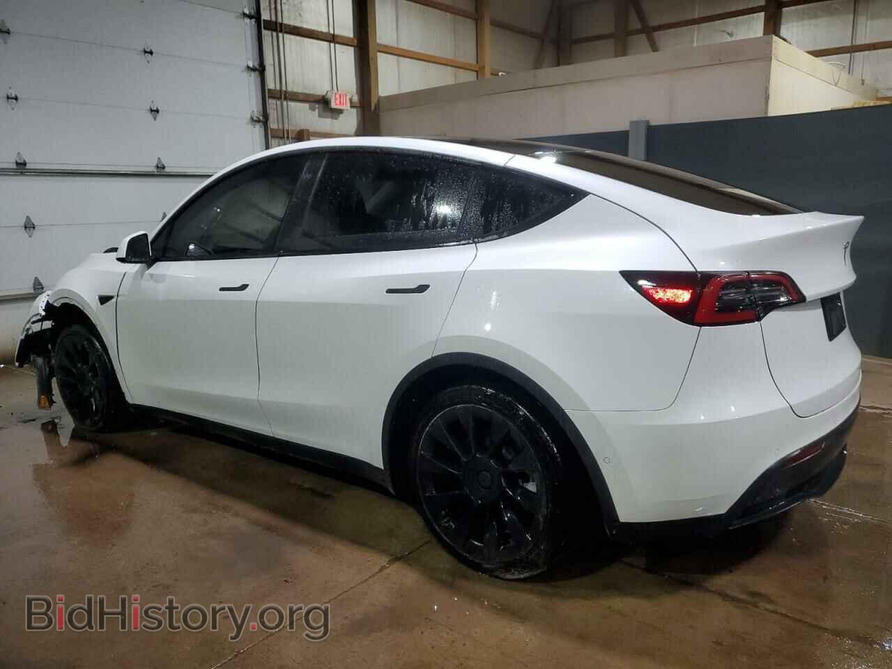 2022 TESLA MODEL Y - VIN: 7SAYGDEE8NF480004 - Фото 2
