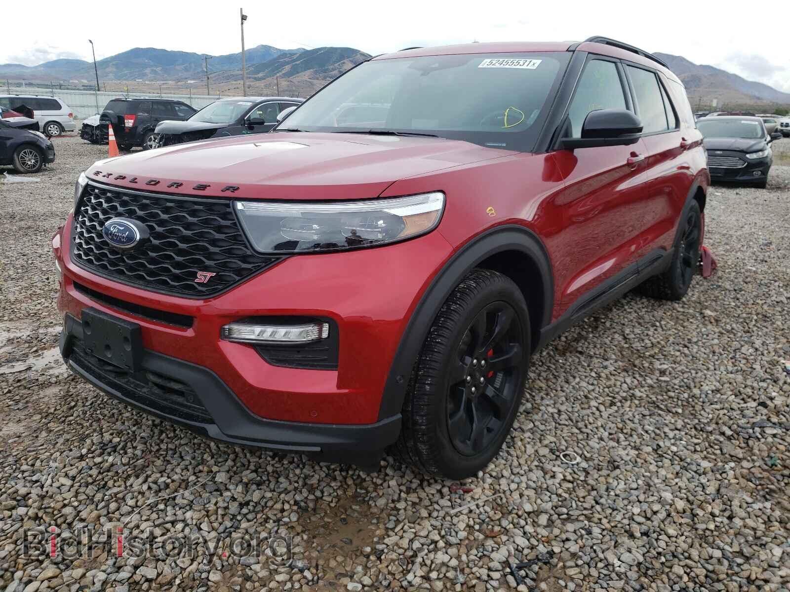 2021 FORD EXPLORER - VIN: 1FM5K8GC5MGA71752 - Фото 2
