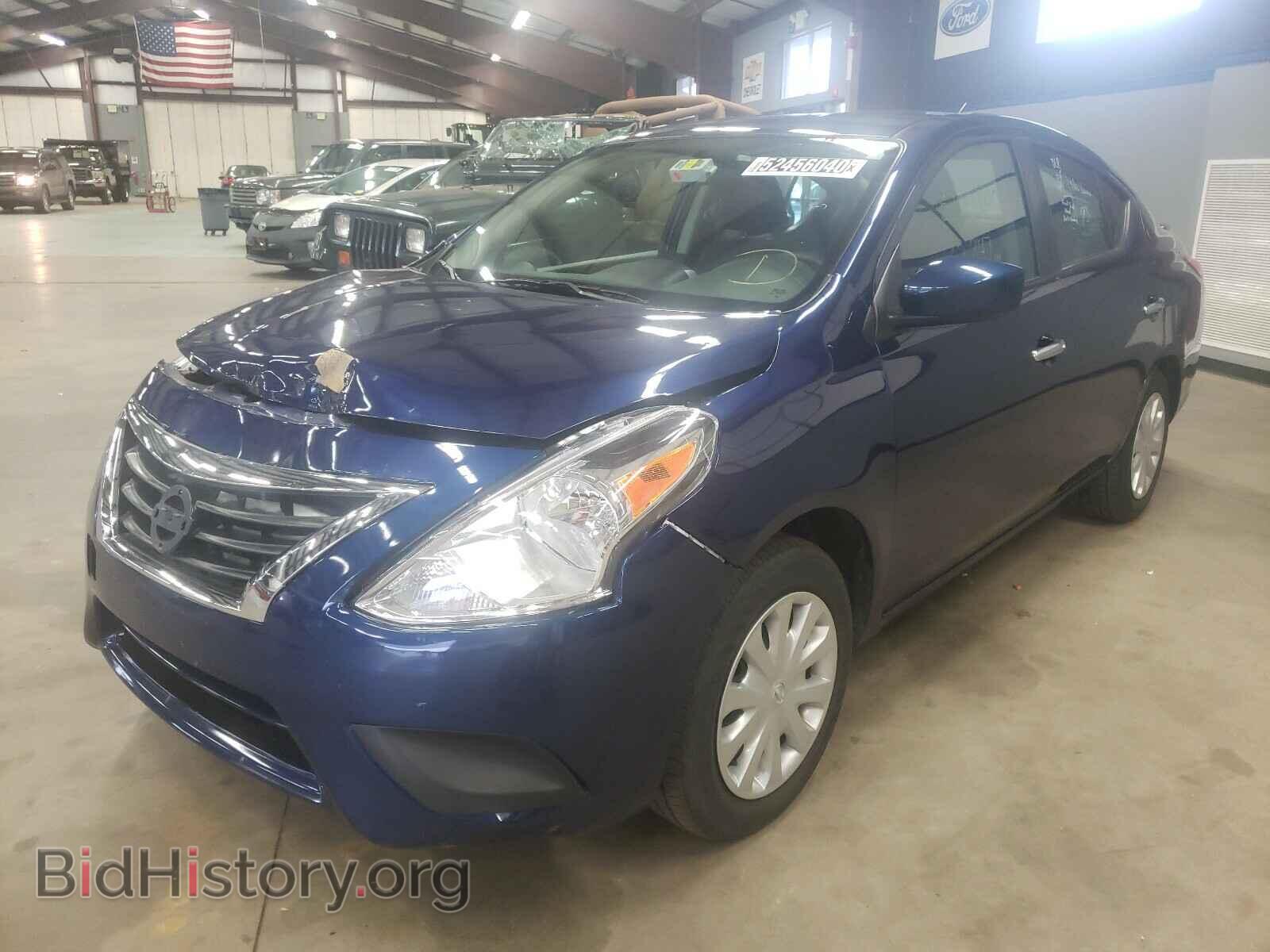2019 NISSAN VERSA - VIN: 3N1CN7AP9KL858563 - Фото 2