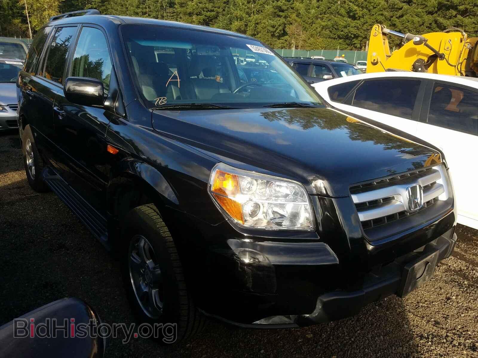 Photo 5FNYF18567B022751 - HONDA PILOT 2007