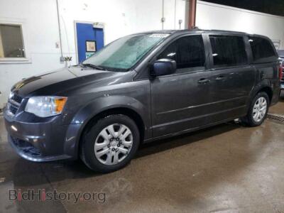 2016 Dodge CARAVAN SE, gray — VIN 2C4RDGBG9GR257463, Copart