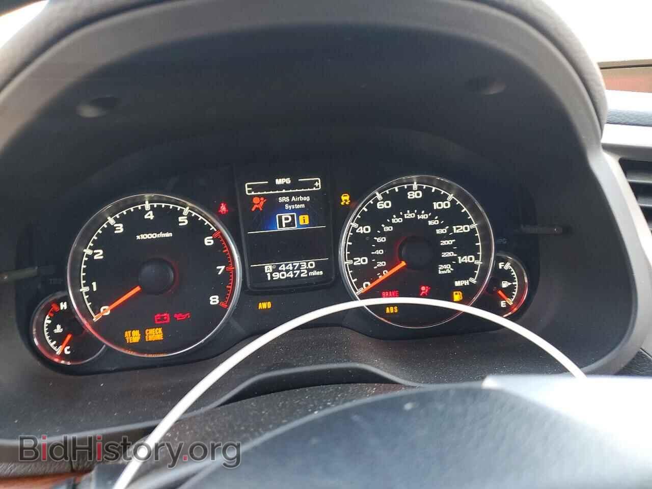 2014 SUBARU OUTBACK - VIN: 4S4BRBLC1E3303032 - Фото 9