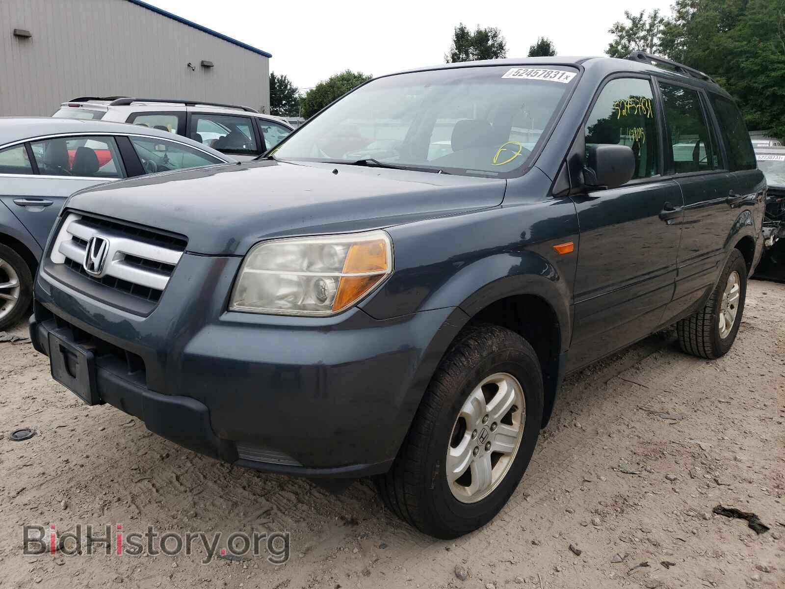 2006 HONDA PILOT - VIN: 5FNYF28156B038795 - Фото 2