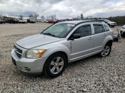 2010 Dodge CALIBER SXT, silver — VIN 1B3CB4HAXAD590893, Copart